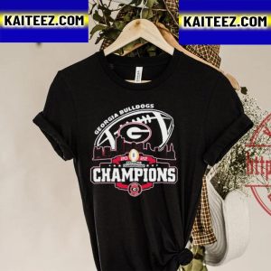Georgia Bulldogs City National Championship Vintage T-Shirt