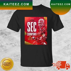 Georgia Bulldogs Team Football 2022 Sec Champions T-shirt