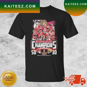 Georgia Bulldogs Vs LSU Tigers 50-30 2022 Southeastern Conference Champions T-shirt