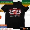 Georgia Bulldogs Champions 2022 SEC Football Conference T-shirt