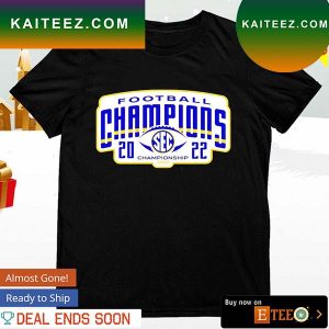 Georgia Bulldogs football champions 2022 SEC conference championship T-shirt