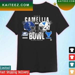 Georgia Southern Vs Buffalo 2022 Camellia Bowl The Historic Cramton Bowl helmet T-Shirt
