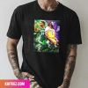 Giannis Antetokounmpo x LeBron James Lakers v Bucks NBA Style T-Shirt