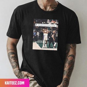 Giannis Antetokounmpo x LeBron James Lakers v Bucks NBA Style T-Shirt