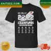 Georgia Bulldogs Team Football Champions 2022 T-shirt
