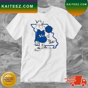 Go Bills Saint Louis Billikens Basketball Mascot And Map T-shirt