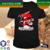 Happy Holidays Georgia Sport Team Ozzie Albies Freddie Freeman Brock Bowers And Stetson Bennet Abbey Road Signatures T-shirt