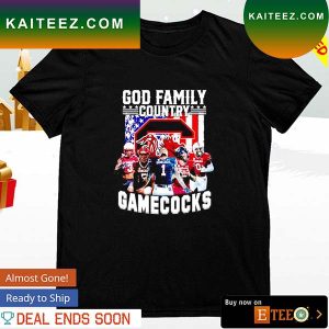 God family country Gamecocks football team T-shirt