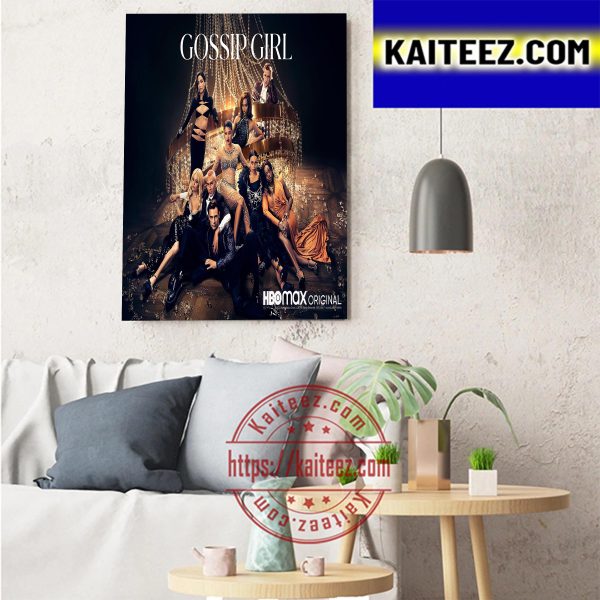 Gossip Girl Season 2 Art Decor Poster Canvas