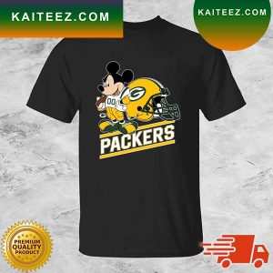 Green Bay Packers Mickey Mouse Disney Football T-shirt