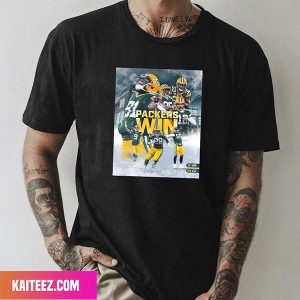 Green Bay Packers Win The Cold Never Bothered Us Anyway Go Pack Go Style T-Shirt