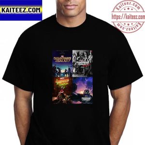 Guardians Of The Galaxy All Movie Poster Vintage T-Shirt