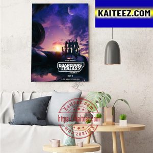Guardians Of The Galaxy Volume 3 Of Marvel Studios Art Decor Poster Canvas