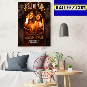 Hell Of War The Wrestling Revolver Season Finale Art Decor Poster Canvas