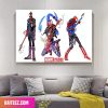 Hobie Brown Spider-Punk Across The Spider-verse Canvas-Poster Home Decorations