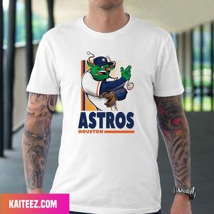 Houston Astros MLB Team Mascot Logo Style T-Shirt