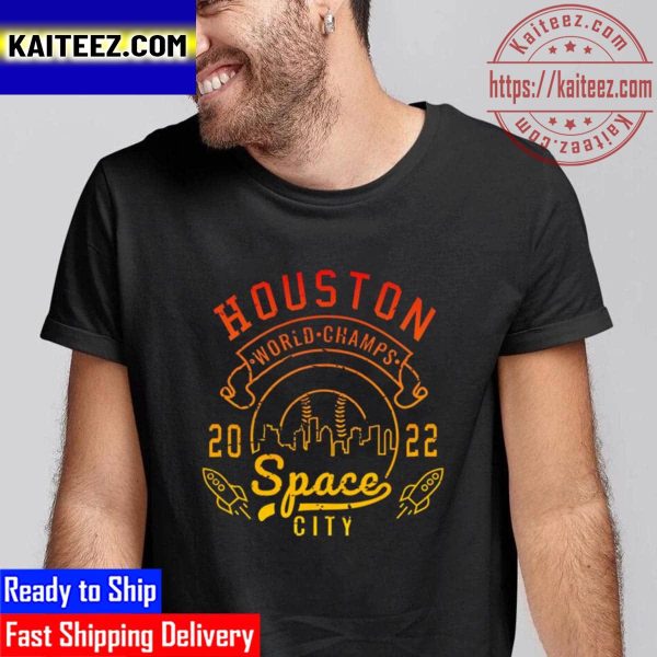 Houston World Champs 2022 Space City Vintage T-Shirt