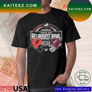 Illinois Fighting Illini vs. Mississippi State Bulldogs 2023 ReliaQuest Bowl Matchup T-Shirt
