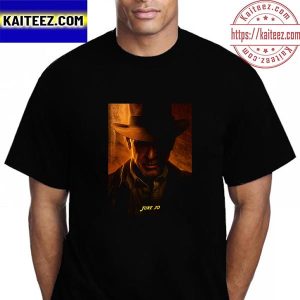Indiana Jones 5 Official Teaser Poster Vintage T-Shirt