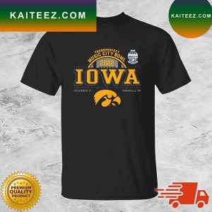Iowa Hawkeyes Transperfect Music City Bowl 2022 T-shirt