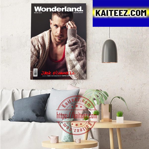 Jack O’Connell Covers The Winter Issue Of Wonderland Magazine Art Decor Poster Canvas