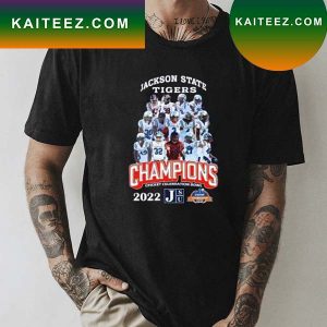 Jackson State Tigers Champions Cricket Celebration Bowl 2022 T-shirt