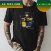 Jim Harbaugh Michigan Football Big Ten Dave Mcclain Coach Of The Year T-Shirt