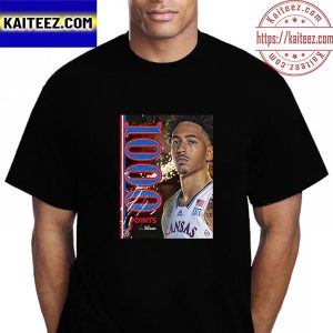 Jalen Wilson 1000 Career Points With Kansas Jayhawks Mens Basketball Vintage T-Shirt