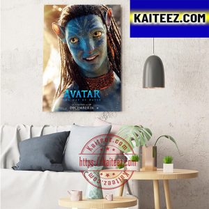 Jamie Flatters As Neteyam In Avatar The Way Of Water Art Decor Poster Canvas