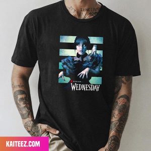 Jenna Ortega Wednesday Netflix Addams Family Movie Character Fan Gifts T-Shirt