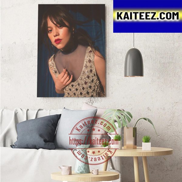 Jenna Ortega Art Decor Poster Canvas