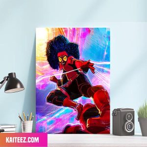 Jessica Drew aka Spider-Woman Across The Spider Verse Canvas-Poster Home Decorations