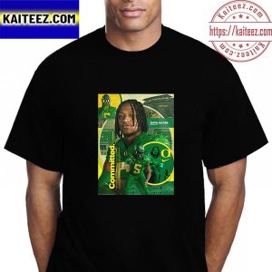 Jestin Jacobs Committed Oregon Ducks Football Vintage T-Shirt