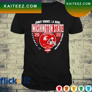 Jimmy Kimmel La Bowl Washington State Cougars 2022 T-shirt