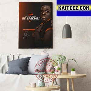 JoJo Johnson This Kid Is Gonna Be Special With Oregon State Football Art Decor Poster Canvas