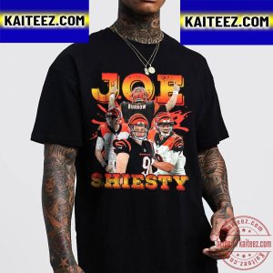 Joe Burrow 9 Shiesty Cajun Cincinnati Bengals NFL Vintage T-Shirt