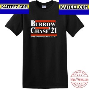 Joe Burrow And JaMarr Chase Make Cincinnati Great Again Vintage T-Shirt