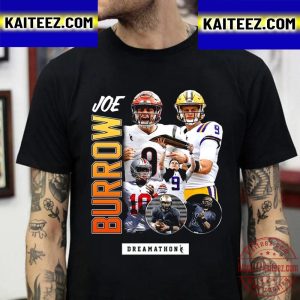 Joe Burrow Dreamathon Cincinnati Bengals NFL Vintage T-Shirt