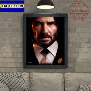 John Wick Chapter 4 Official Poster Art Decor Poster Canvas