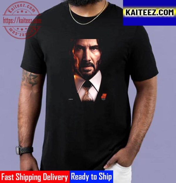 John Wick Chapter 4 Official Poster Vintage T-Shirt