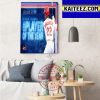 Graham Barton Is 2022 Postseason All American Honorable Mention Art Decor Poster Canvas