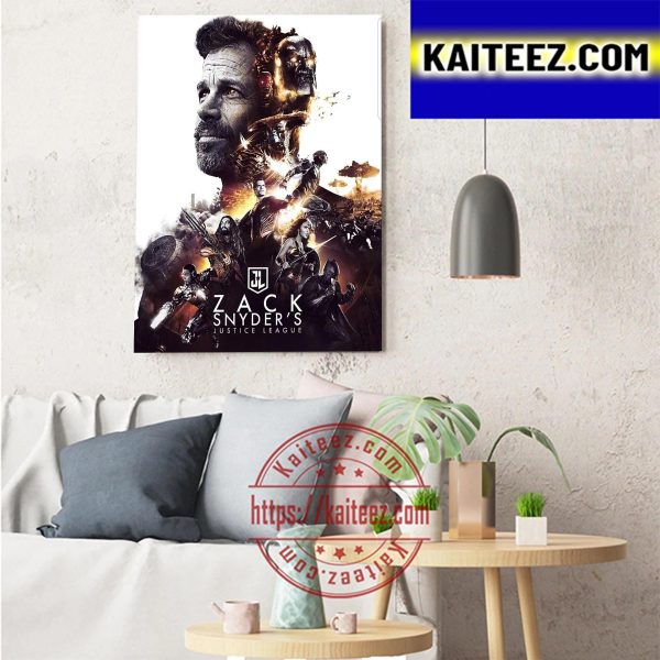 Justice League DC Comics Of Zack Snyder Art Decor Poster Canvas