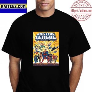 Justice League Unlimited Official Poster Vintage T-Shirt