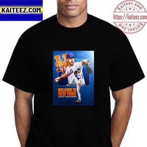 Justin Verlander Is Coming To New York Mets MLB Vintage T-Shirt