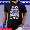 K State Wildcats 2022 Champions Big 12 Football Conference Vintage T-Shirt