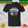 K-State Wildcats Vs TCU Frogs 2022 Big 12 Football Championship T-shirt