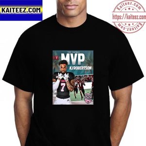 KJ Robertson MVP In 2022 Duluth Trading Cure Bowl Orlando With Troy Trojans Football Vintage T-Shirt