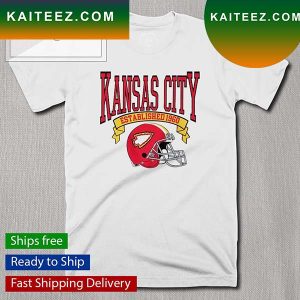 Kansas City Football Crewneck Vintage Style T-Shirt