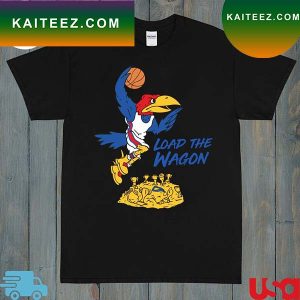 Kansas Jayhawks Load The Wagon logo T-Shirt