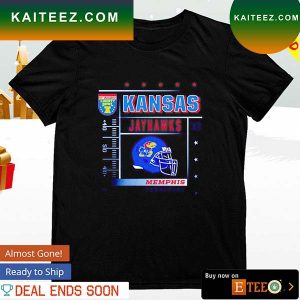 Kansas Jayhawks memphis tennessee 2022 Liberty Bowl T-shirt